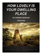 How Lovely Is Your Dwelling Place SATB choral sheet music cover